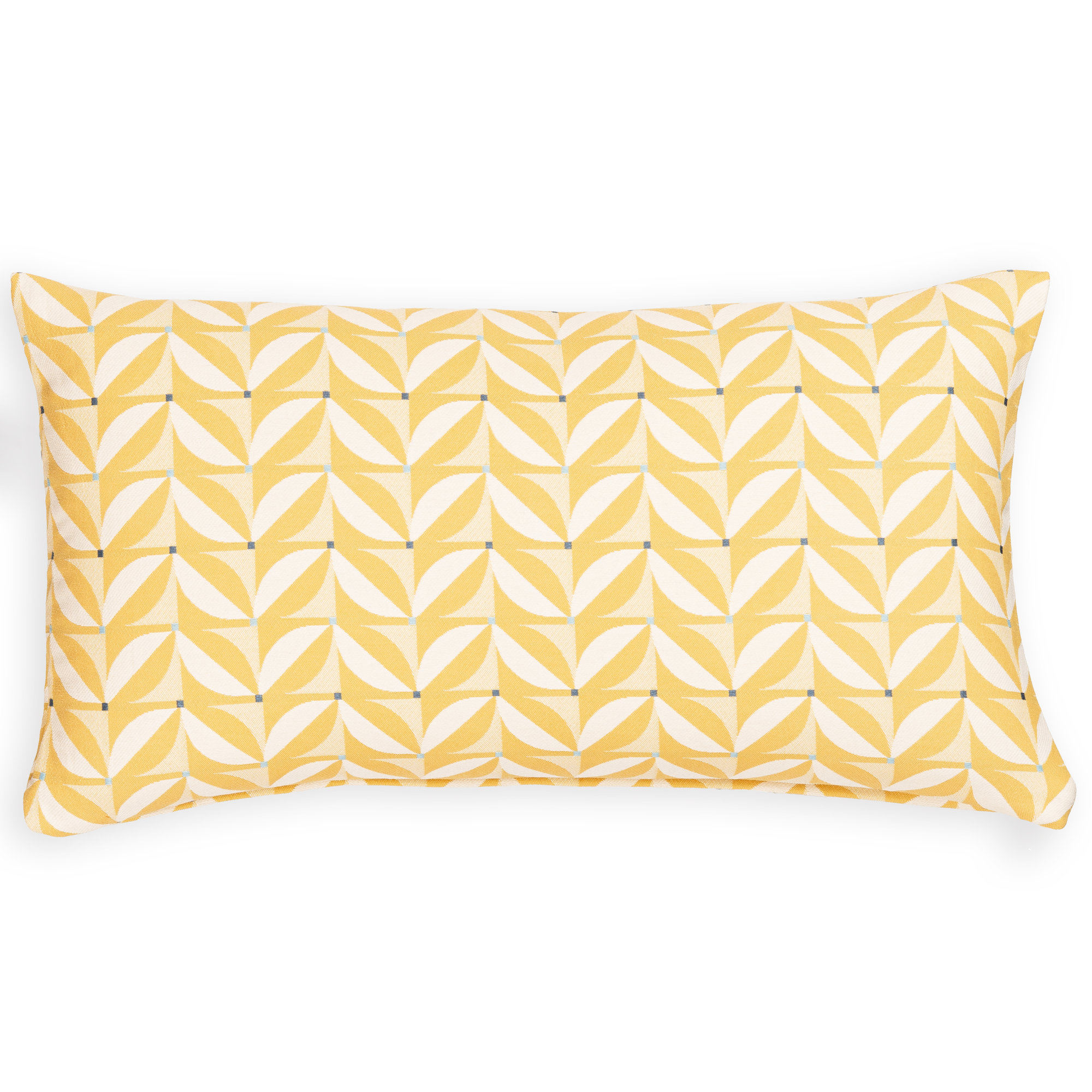 Mattelynn Geometric Indoor/Outdoor Throw Pillow, Yellow, 
Rectangle 12"H x 21"W