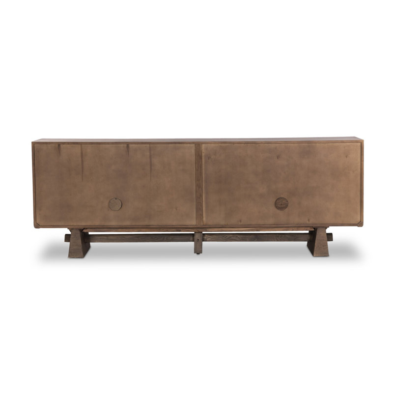 Malmo 94'' W Solid Wood Sideboard