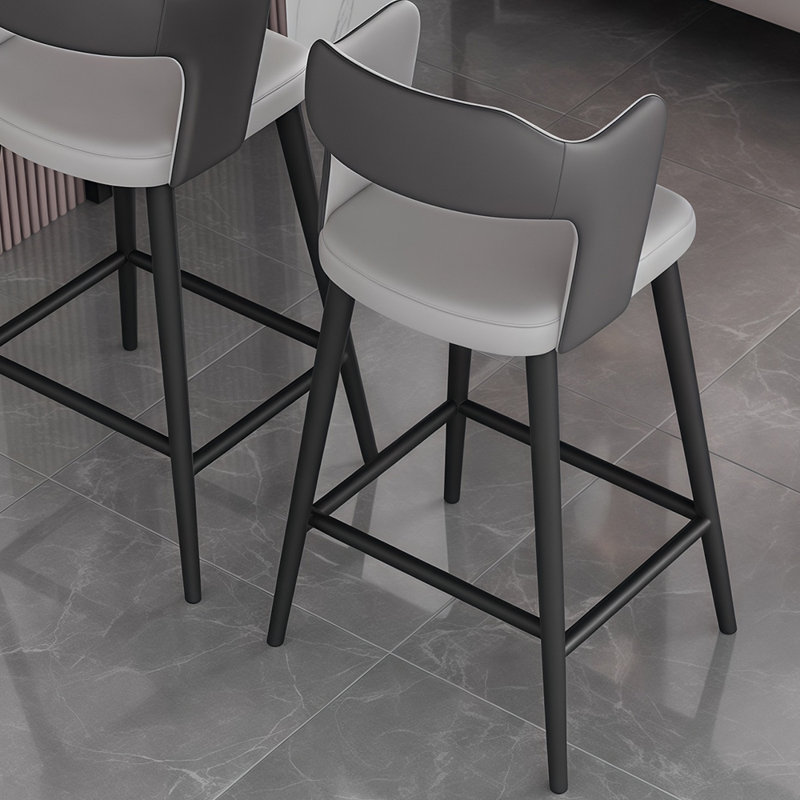 Kroeker, Blanc/Noir, H 41,3 po x L 62,9 po x l 15,7 po, Gris