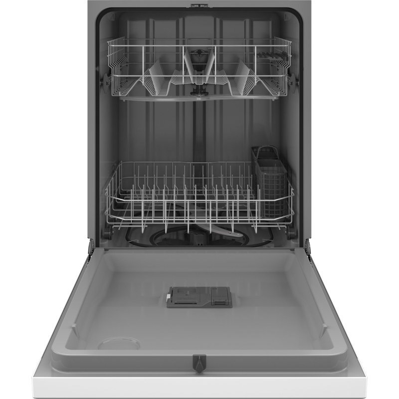 24" 55 dBA Built-In Full Digital Control Dishwasher, White