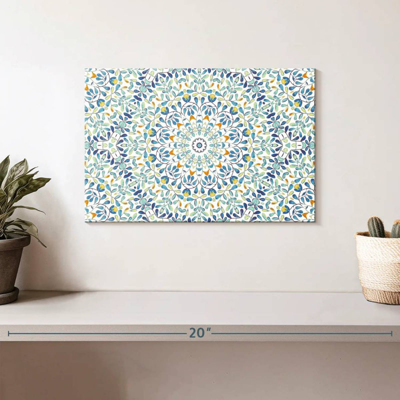 Mandala délicat Kerner, H 8 po x l 12 po