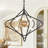  Aldrena 6-Light Dimmable Geometric Sputnik Chandelier(Include 1-Set)