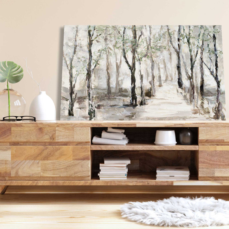 "Stroll Through The Woods (Horizontal)" par Lanie Loreth, reproduction sur toile, L 30 po x H 18 po