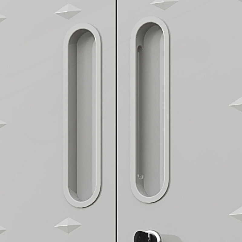 Metal Wall-Mounted Tool Storage Cabinet With Locking Door And 1 Shelf, Entryway Cabinet