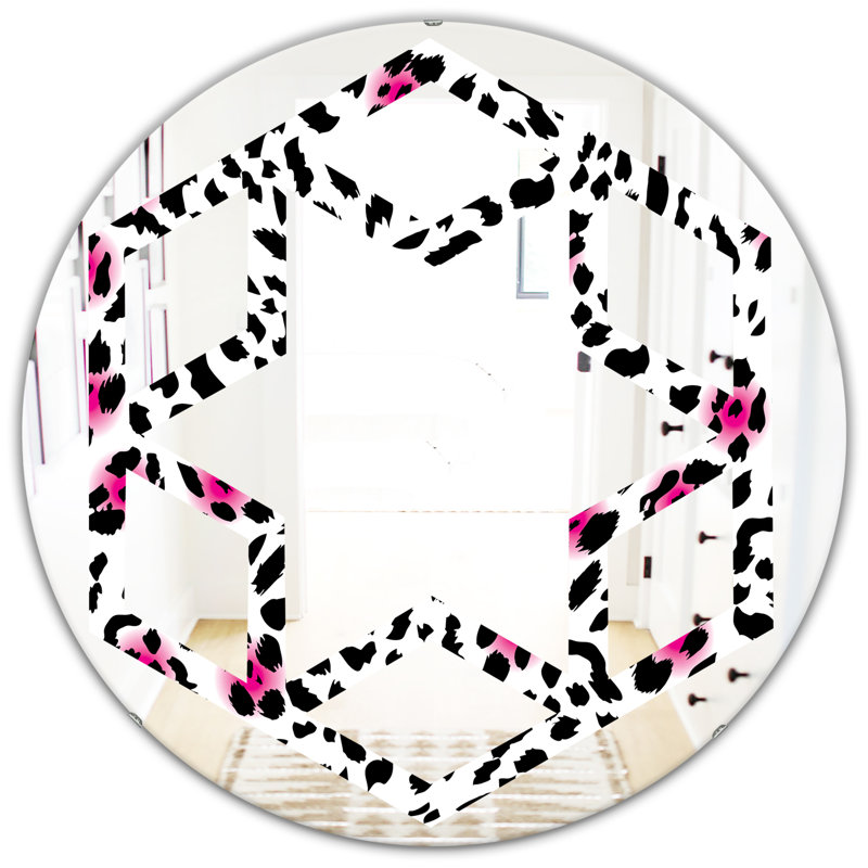 Miroir mural Leam, H 23,6 po x l 23,6 po