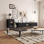 Meuble télé extensible avec armoire-1101848406