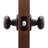 Colonial 2.8'' Diameter Passage (Hall & Closet) Round Knob-9120871