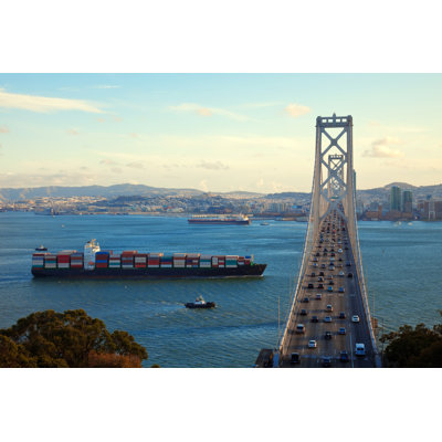 Alessia Bay Bridge by Nstanev - Wrapped Canvas Print