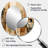 Modernist Expressions IV - Abstract Oval Decorative Mirror On Metal-2109658225