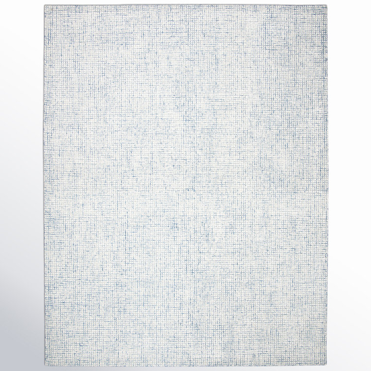 Rowe Handmade Ivory/Blue Rug