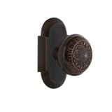 Cottage Plate with Egg & Dart Door Knob