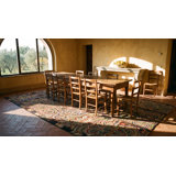 Antique American Hooked Folk Art Rug From America