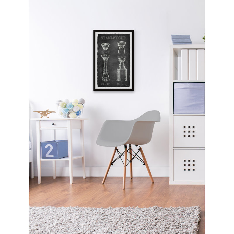 Tuttle Single Picture Frame Painting, 91cm H x 61cm W, Black, Black