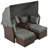 67.30'' Wide Wicker Patio Sofa with Cushions