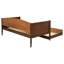 Lit de jour simple avec couchette Fallbrook