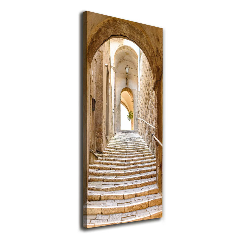 Narrow Streets - Wrapped Canvas Print