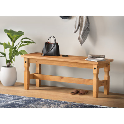 Bridewell Solid Wood Bench