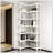 White Corner Bookcase