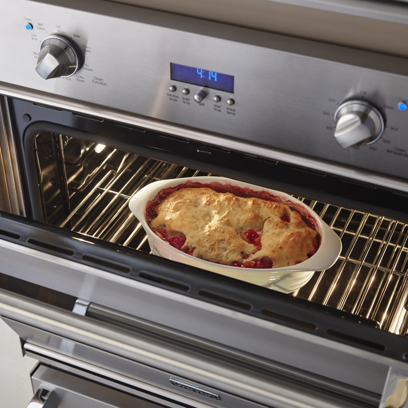 30"W. Electric Double Oven, Stainless Steel
