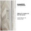 Porte de douche pliante semi-sans cadre 30 "x 72"-94573370