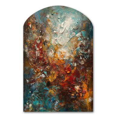 Cito - Abstract Painting Arch Shape Assymterical Wall Art