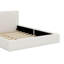 Grand lit tapissier au sol en velours-2121701334