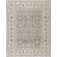 Wool Oriental Area Rug in Taupe/Ivory