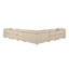 Canapé modulaire inclinable électrique en cuir italien 8 pièces Stanuta-91925341