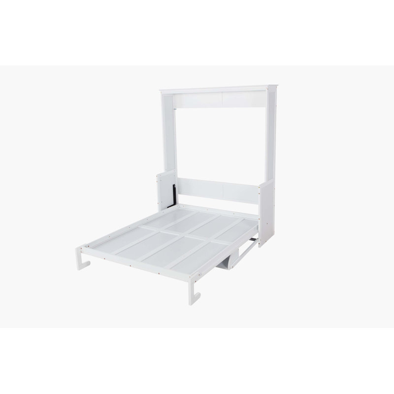 Armoire-lit escamotable Wallacia, Blanc
