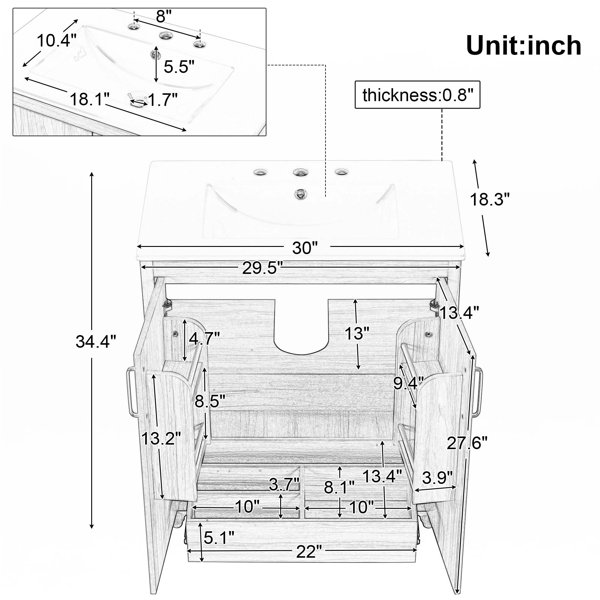Dimensions du produit