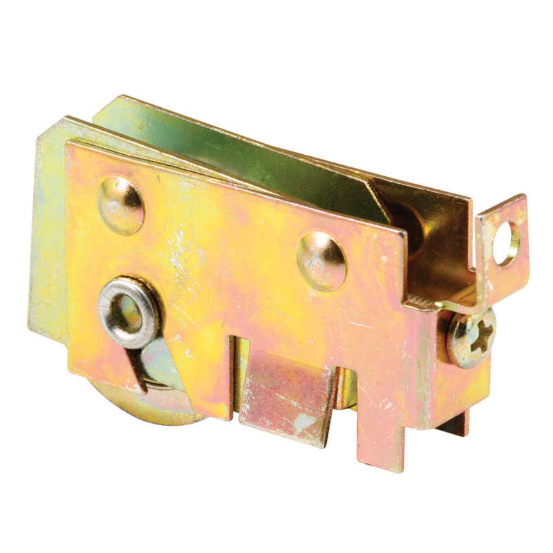 Rouleau de roulement à billes en acier simple de 1-1 / 4 po Prime-Line, réglable en forme de F, paquet unique