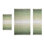 Barbieri Stripe Tufted Sage/White Area Rug