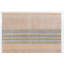 Kilim en coton et en laine 8,6 x 11,7 pi Mid-Century avec rayures orange