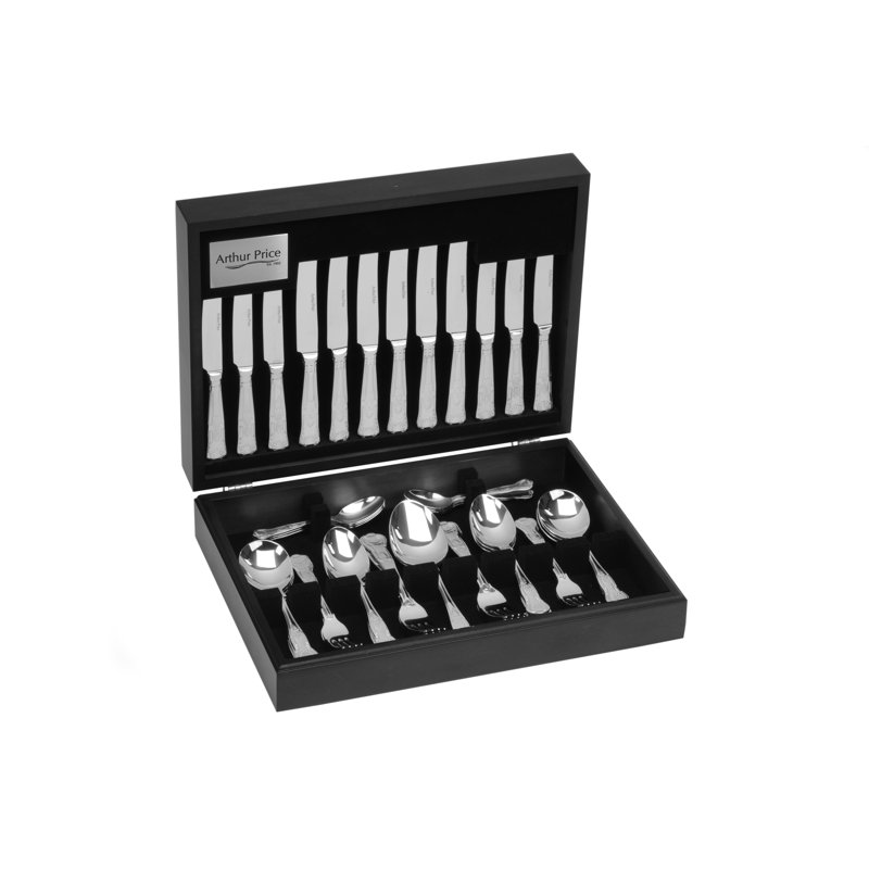 Arthur Price, Kings - 44 Piece Cutlery Set, Service for 6