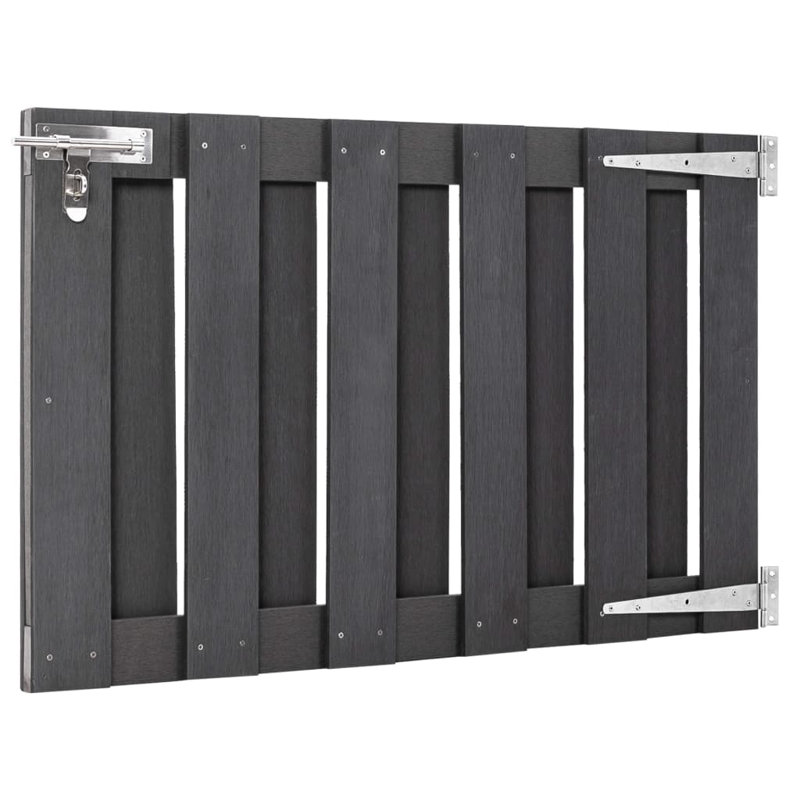 Turaco 3' x 5' (1m x 1.5m) Wood Plastic Composite Gate, 60cm H x 100cm W