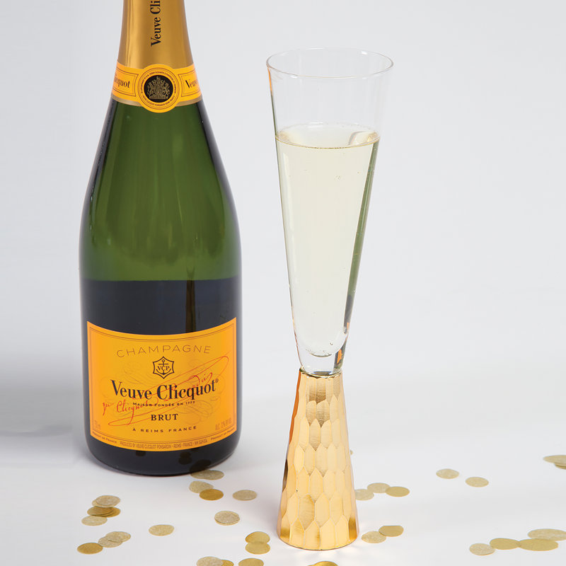 Phifer Cordial Glass Set, Gold