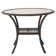 Libny Round Glass Outdoor Dining Table