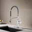 Robinet de cuisine tactile avec douchette extractible-110958455