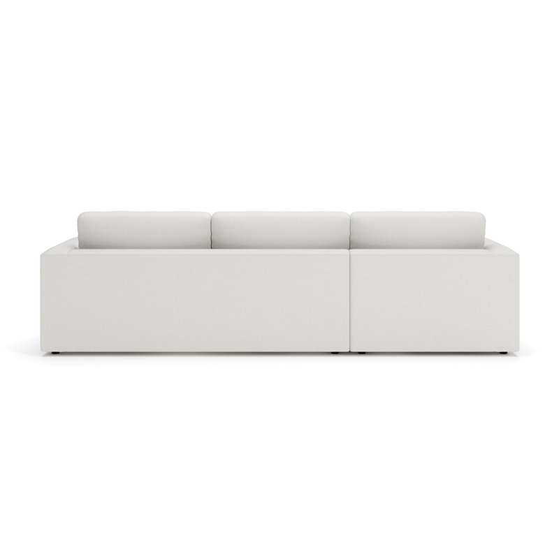 Cayden Sectional with Chaise, Conversation Linen Basketweave, Left Hand Facing