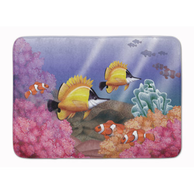 Memory Foam Non-Slip Bath Rug