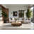 Soft Plush Etamin New Years Modern & Contemporary Abstract Area Rug in Gray – White Binding-1827653092