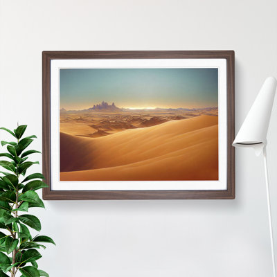 The Gorgeous Desert - Framed Print