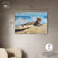 «Cheetah Beach Surfer», art mural Glam Beach par Art Remedy-105295486-105295501