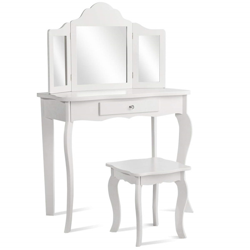 Pinajian Dressing Table with Mirror