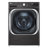LG Mega Capacity Smart Wi-Fi Enabled Front Load Washer with TurboWash® and Built-In Intelligence, Smooth Black, 5.2 cu. ft.