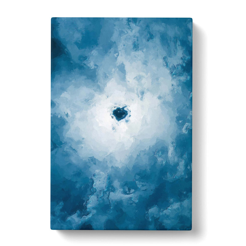 Black Hole In The Clouds In Abstract - Wrapped Canvas Print, 60cm H x 40cm W x 3cm D