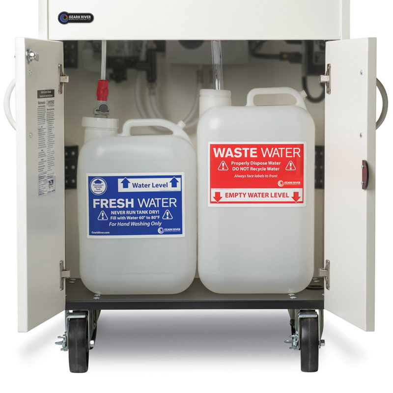 Station de mains portative 26" x 18" avec robinet Elite Series