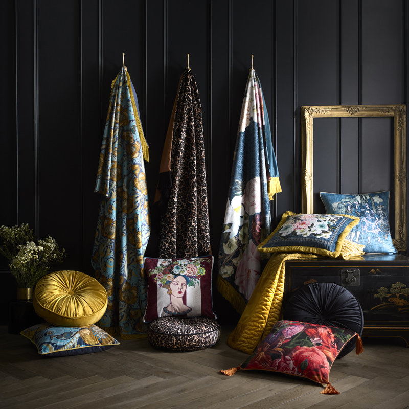 Laurence Llewelyn-Bowen Bouquet Lady Cushion Multi, Filled Cushion