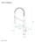 Nouvet Novuet Single Handle, Pull-Down Kitchen Faucet with Pot Filler-53215342