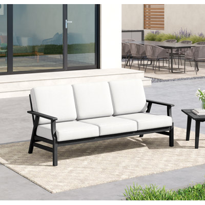 Patio Outdoor Sofa with Cushions